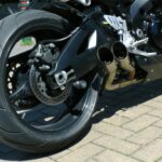 Motorcycle Rear Wheel Free Stock Photo - Public Domain Pictures